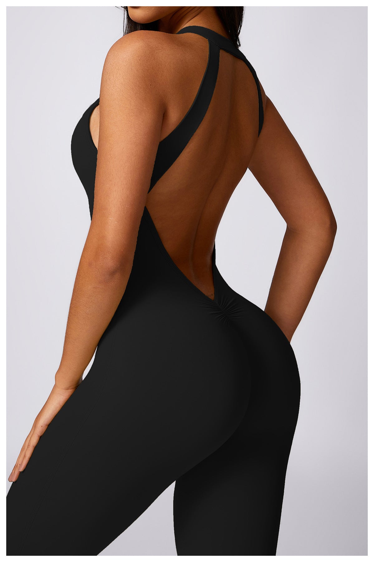 EZYFIT YARROW JUMPSUIT OPEN BACK