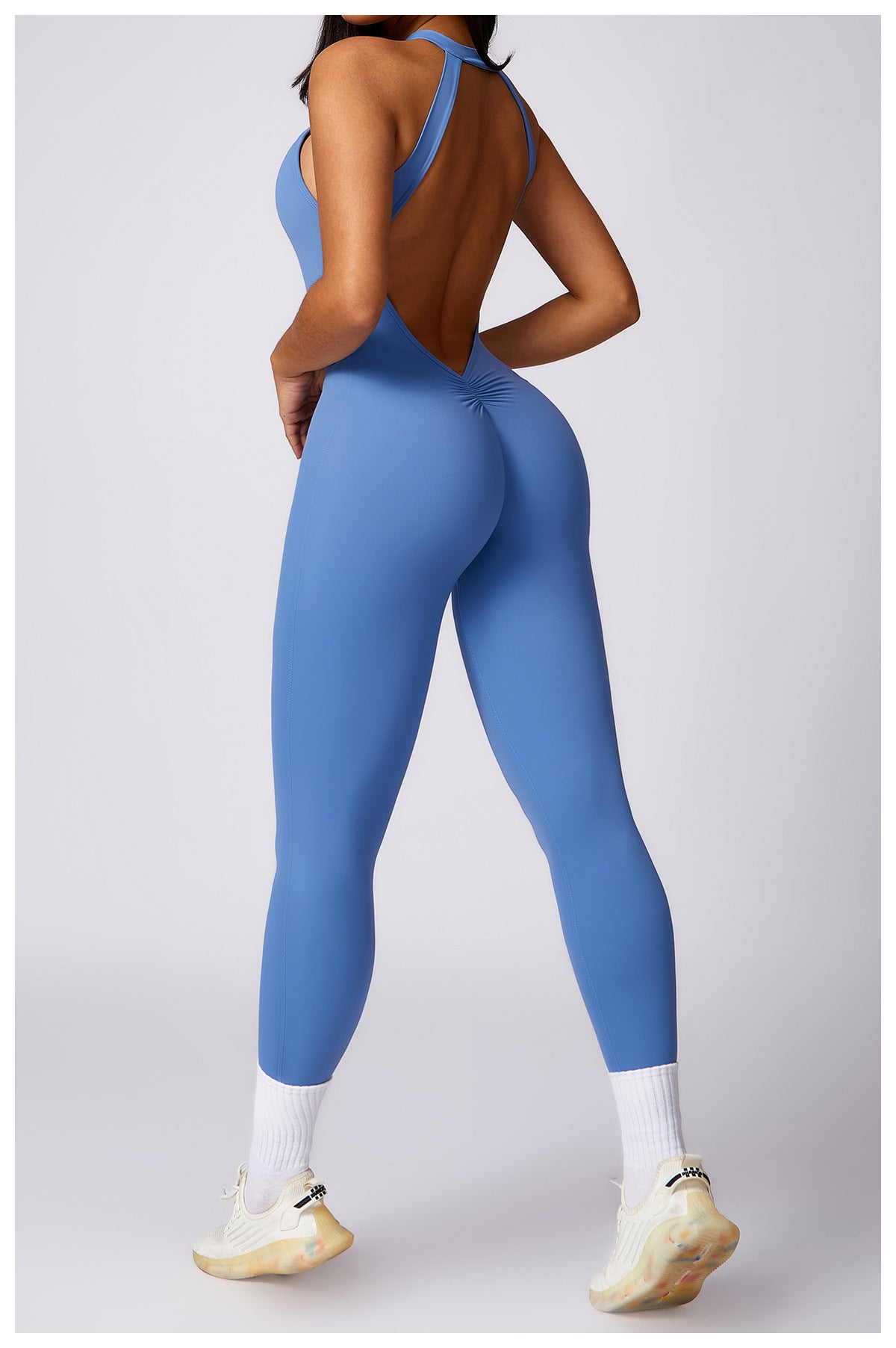 EZYFIT YARROW JUMPSUIT OPEN BACK
