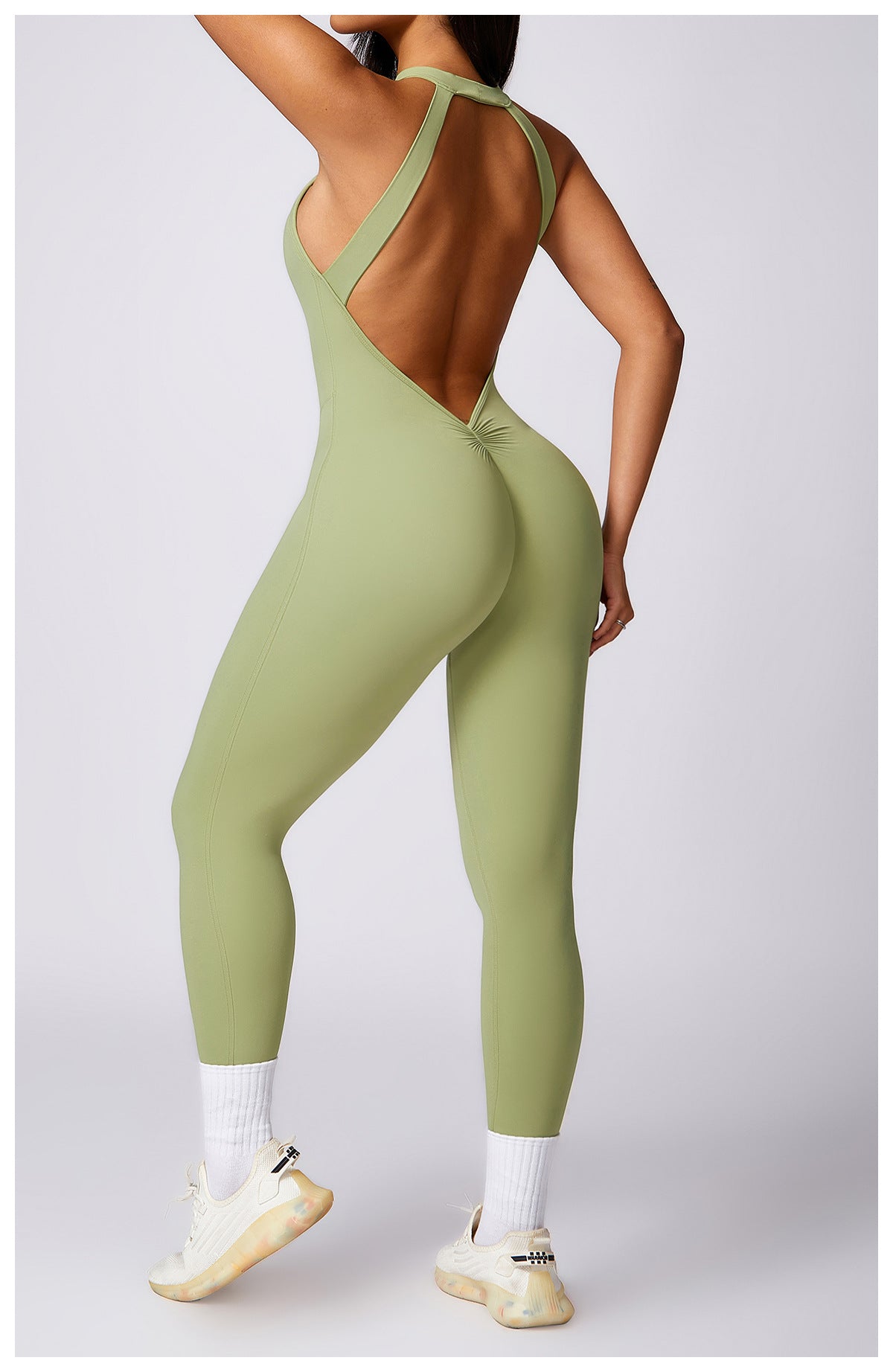 EZYFIT YARROW JUMPSUIT OPEN BACK