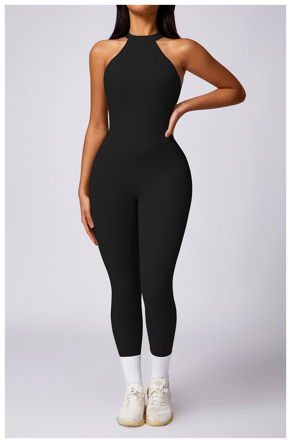 EZYFIT YARROW JUMPSUIT OPEN BACK