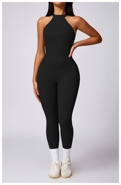EZYFIT YARROW JUMPSUIT OPEN BACK