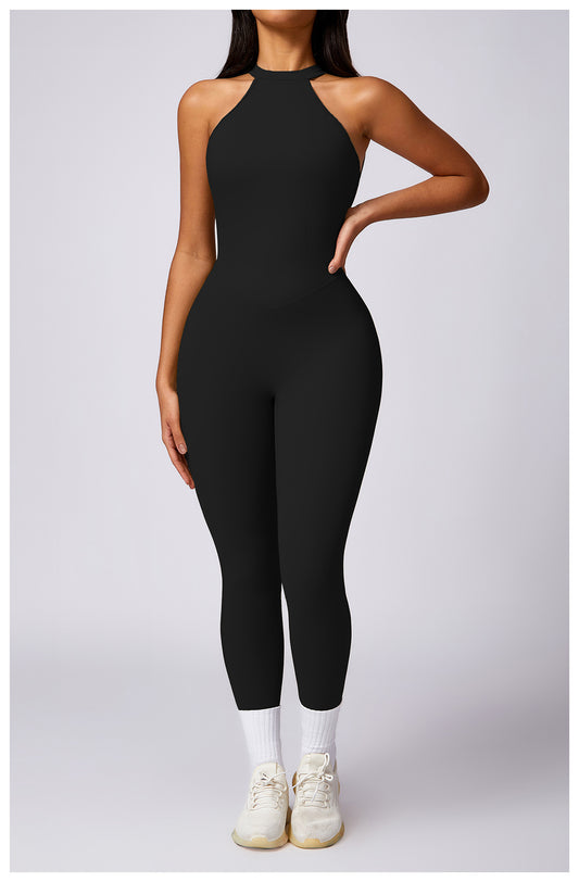 EZYFIT YARROW JUMPSUIT OPEN BACK