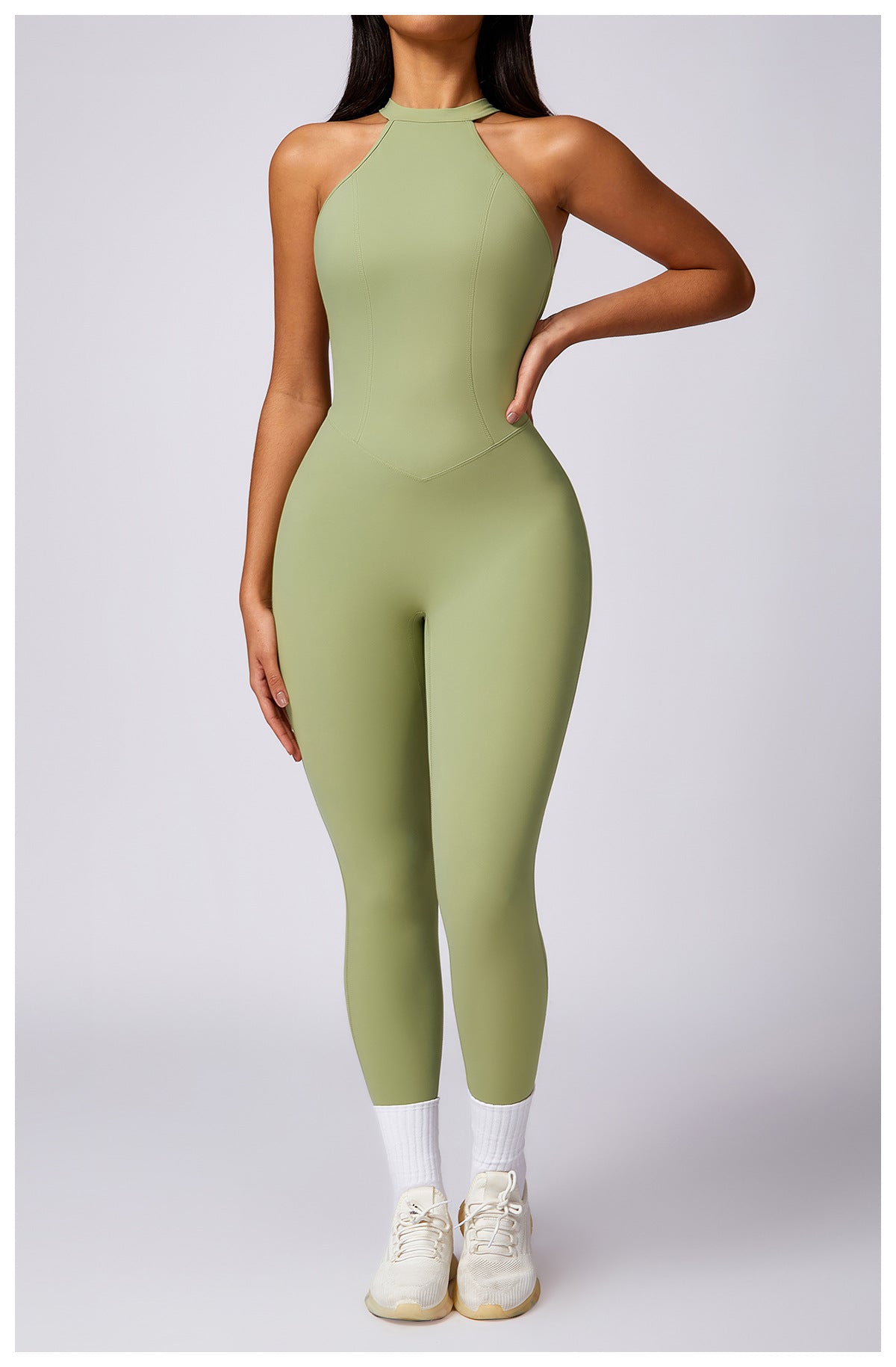 EZYFIT YARROW JUMPSUIT OPEN BACK