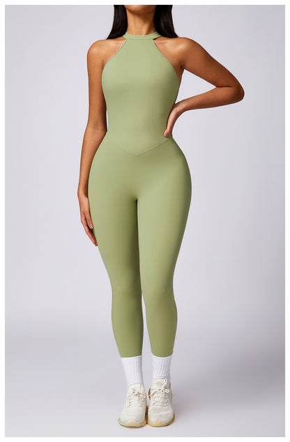 EZYFIT YARROW JUMPSUIT OPEN BACK