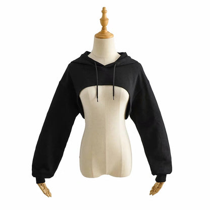 EZYFIT NANDINA CROPPED HOODIE